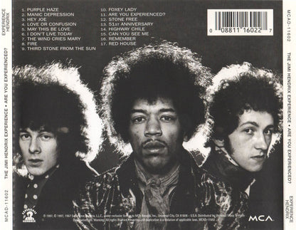 The Jimi Hendrix Experience : Are You Experienced? (CD, Album, RE, RM, Tec)