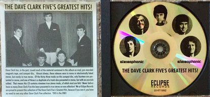 The Dave Clark Five : The Dave Clark Five's Greatest Hits (CD, Comp, Mono, Unofficial)