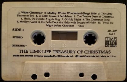 Various : The Time-Life Treasury Of Christmas (2xCass, Comp, Dol)