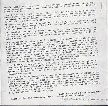 Zora Young : Travelin' Light (CD, Album)