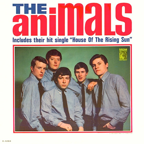The Animals : The Animals (LP, Album, Mono, Wad)