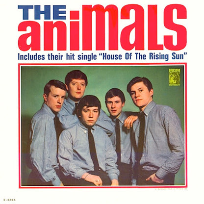 The Animals : The Animals (LP, Album, Mono, Wad)