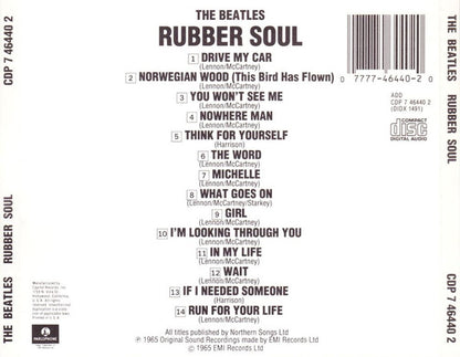 The Beatles : Rubber Soul (CD, Album, RE, Cap)