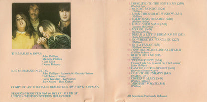 The Mamas & The Papas : 16 Of Their Greatest Hits (CD, Comp, Club, RE, RM, CRC)
