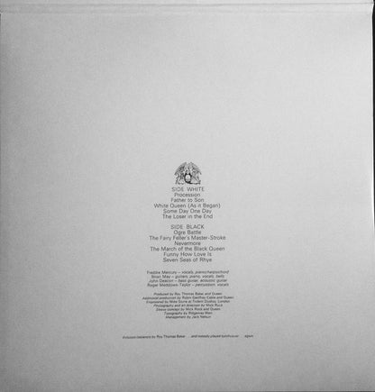 Queen : Queen II (LP, Album, RE, RM, Gat)