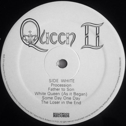 Queen : Queen II (LP, Album, RE, RM, Gat)