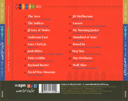 Various : Live At The World Café Volume 40 (CD, Comp)