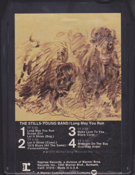 The Stills-Young Band : Long May You Run (8-Trk, Album)