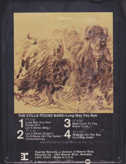 The Stills-Young Band : Long May You Run (8-Trk, Album)