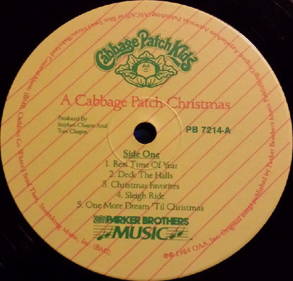 Cabbage Patch Kids : A Cabbage Patch Christmas (LP, Album)