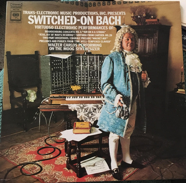 Walter Carlos : Switched-On Bach (LP, Album, RE, Ter)