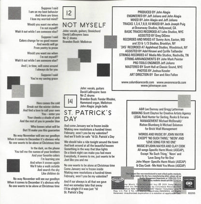 John Mayer : Room For Squares (CD, Album)