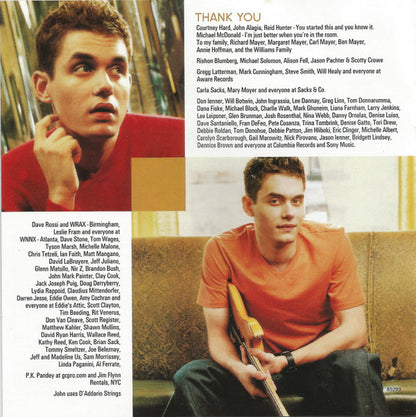 John Mayer : Room For Squares (CD, Album)