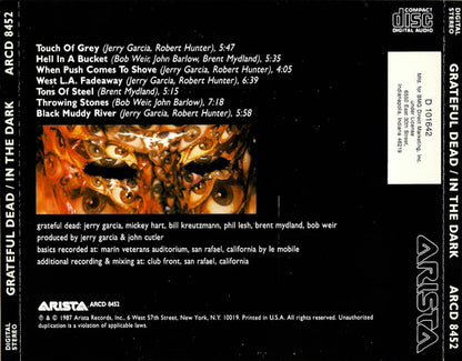 The Grateful Dead : In The Dark (CD, Album, Club, RP)