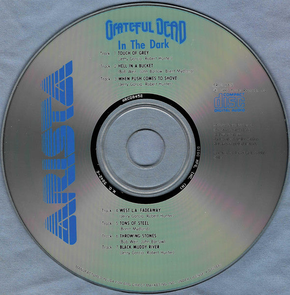 The Grateful Dead : In The Dark (CD, Album, Club, RP)