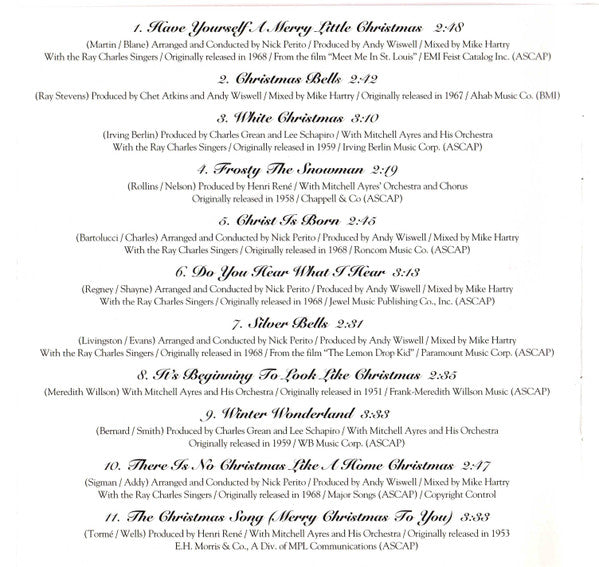 Perry Como : Greatest Christmas Songs (CD, Comp)