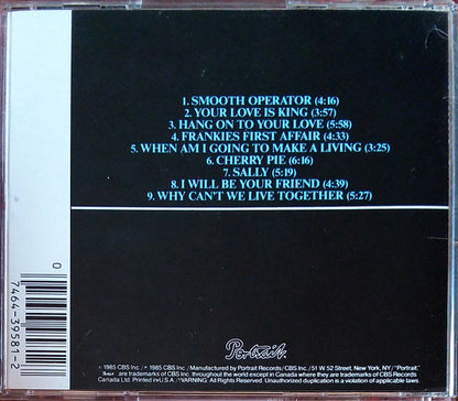 Sade : Diamond Life (CD, Album, RE, Pit)