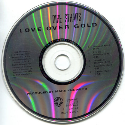 Dire Straits : Love Over Gold (CD, Album, RE)