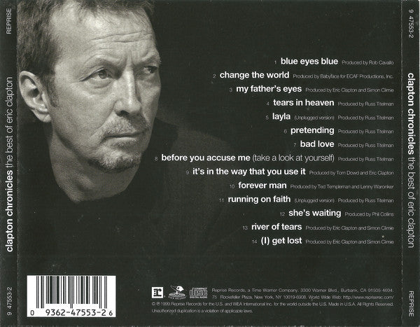 Eric Clapton : Clapton Chronicles - The Best Of Eric Clapton (CD, Comp)