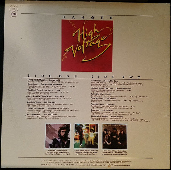 Buy Various : High Voltage (LP, Comp, 74 ) Online for a great
