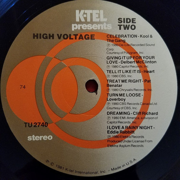 Buy Various : High Voltage (LP, Comp, 74 ) Online for a great