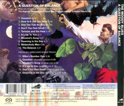 The Moody Blues : A Question Of Balance (SACD, Hybrid, Multichannel, Album, RE, RM, Dig)