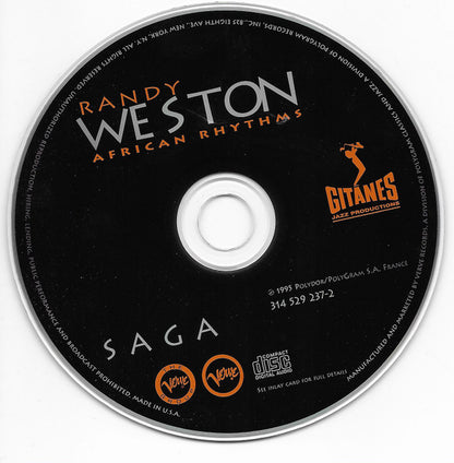 Randy Weston African Rhythms* : Saga (CD, Album)