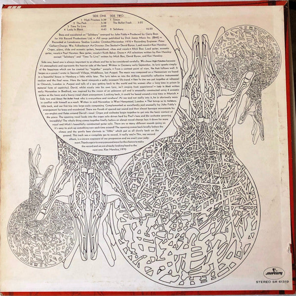 Uriah Heep : Salisbury (LP, Album, RP, Ter)