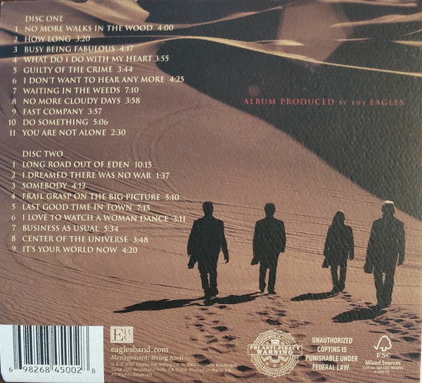 Eagles : Long Road Out Of Eden (2xCD, Album, Gat)