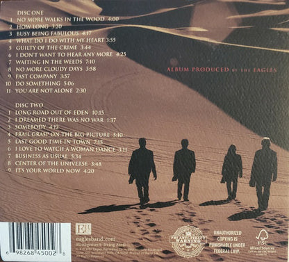 Eagles : Long Road Out Of Eden (2xCD, Album, Gat)