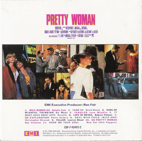 Various : Pretty Woman (Original Motion Picture Soundtrack) (CD, Comp, RE)