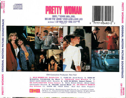 Various : Pretty Woman (Original Motion Picture Soundtrack) (CD, Comp, RE)