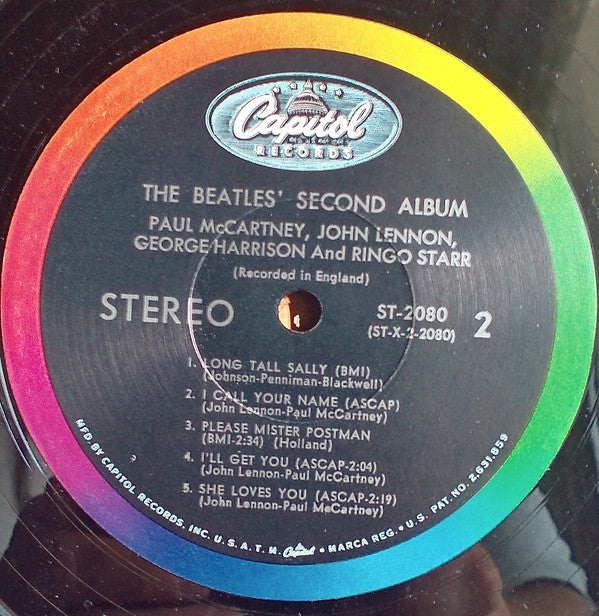 The Beatles : The Beatles' Second Album (LP, Album, 1st)