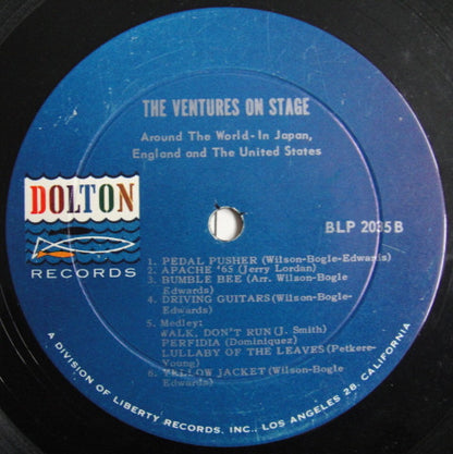 The Ventures : On Stage (LP, Album, Mono, Roc)