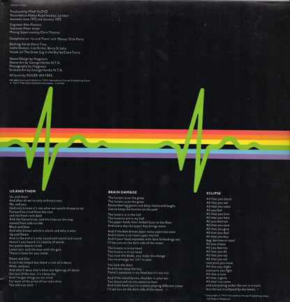 Pink Floyd : The Dark Side Of The Moon (LP, Album, RE, Spe)