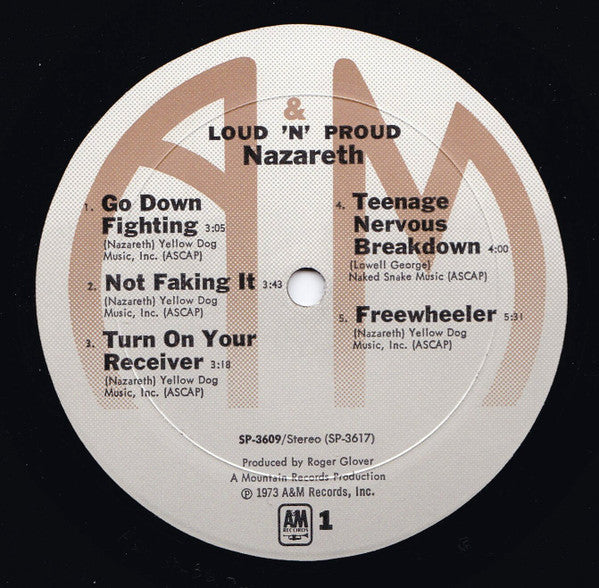 Nazareth (2) : Loud 'N' Proud (LP, Album, Mon)