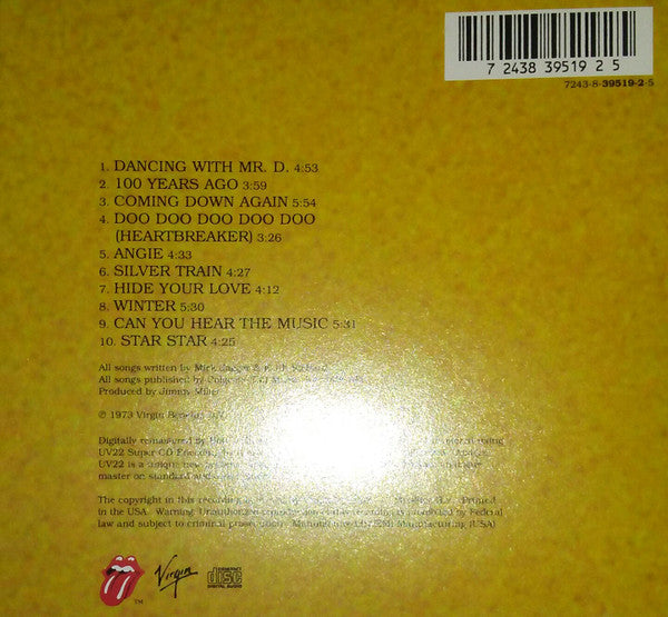 The Rolling Stones : Goats Head Soup (CD, Album, RE, RM, Cin)