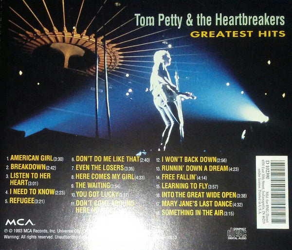 Tom Petty & The Heartbreakers* : Greatest Hits (CD, Comp, Club, RE, RM, UML)