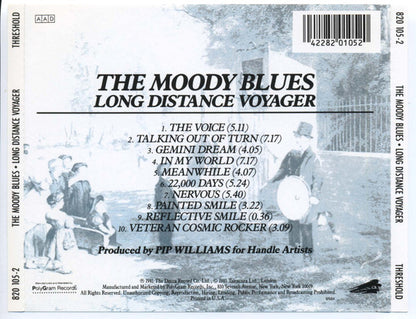 The Moody Blues : Long Distance Voyager (CD, Album, RE)