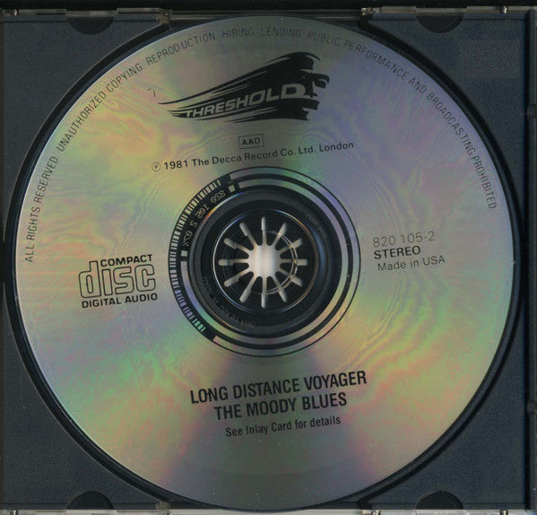 The Moody Blues : Long Distance Voyager (CD, Album, RE)