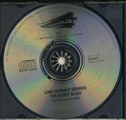 The Moody Blues : Long Distance Voyager (CD, Album, RE)