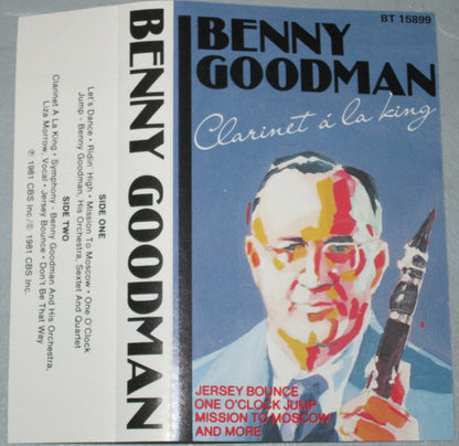 Benny Goodman : Clarinet A La King (Cass, Comp)