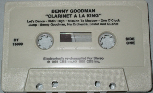 Benny Goodman : Clarinet A La King (Cass, Comp)