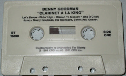 Benny Goodman : Clarinet A La King (Cass, Comp)