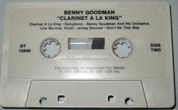 Benny Goodman : Clarinet A La King (Cass, Comp)