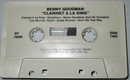 Benny Goodman : Clarinet A La King (Cass, Comp)