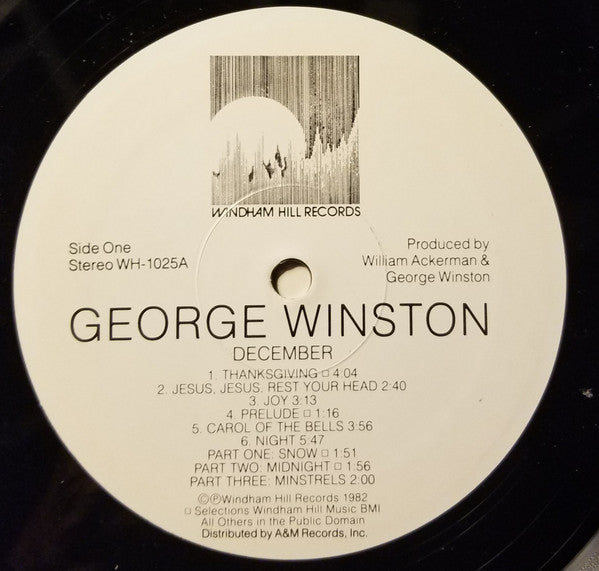 George Winston : December (LP, Album, Ele)