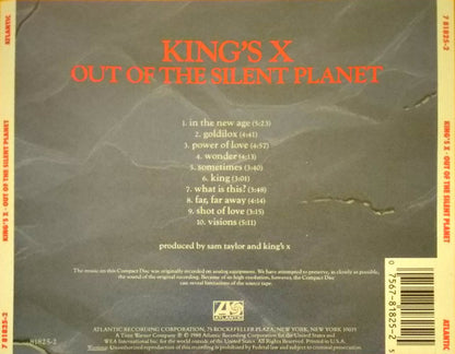 King's X : Out Of The Silent Planet (CD, Album, RE)