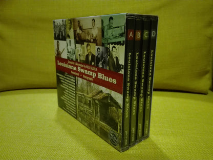 Various : Louisiana Swamp Blues (4xCD, Comp, RM)