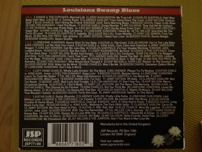 Various : Louisiana Swamp Blues (4xCD, Comp, RM)